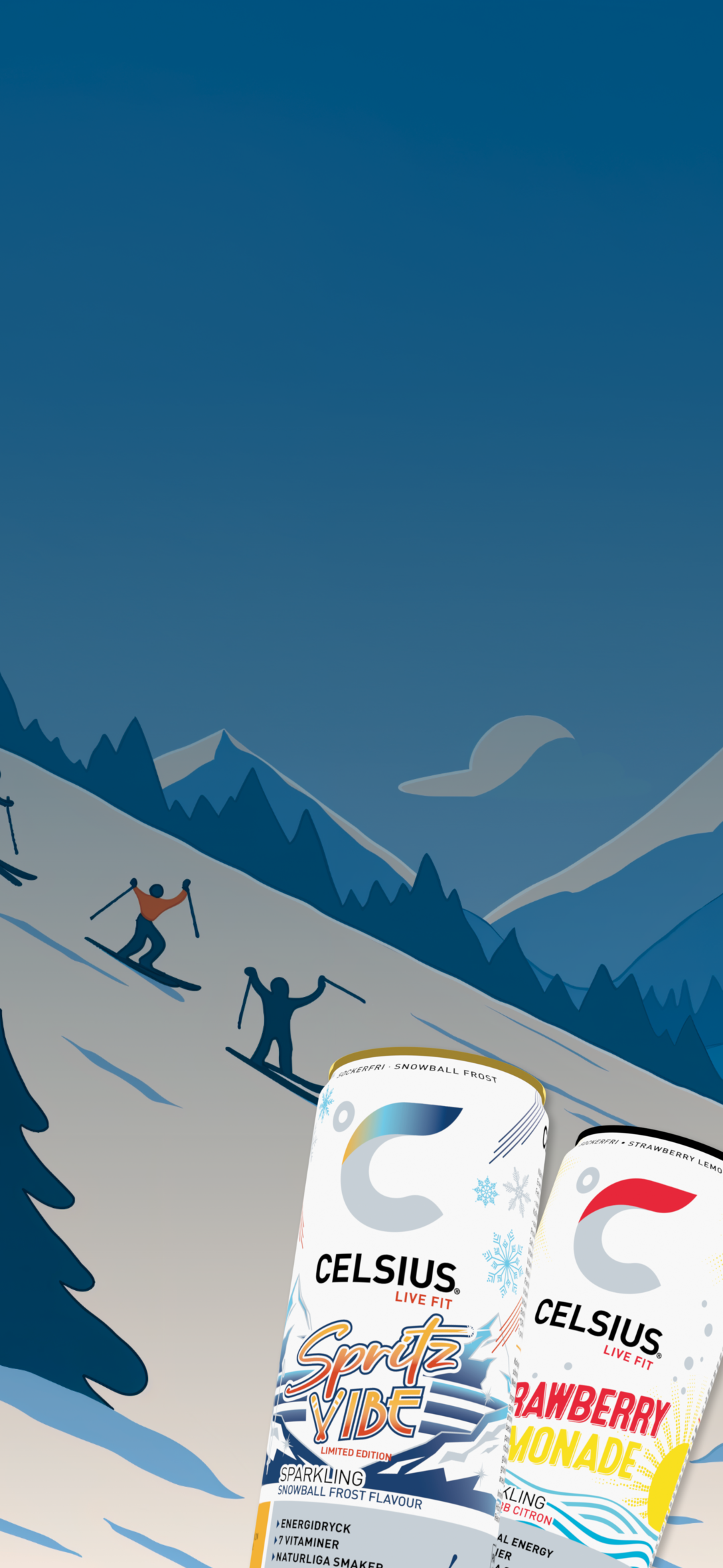 Celsius Spritz Mobile Background